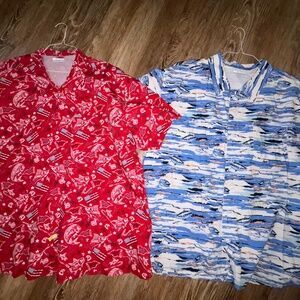 Bundle of 2 Columbia Button up shirts